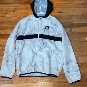 Adidas BB Marble Print Jacket. Size medium
